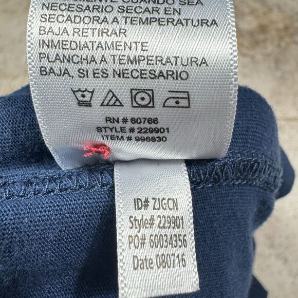 Tommy Bahama Pajama Pants Mens Blue XL Logo Cotton Polyester Wide Leg - Picture 8 of 9